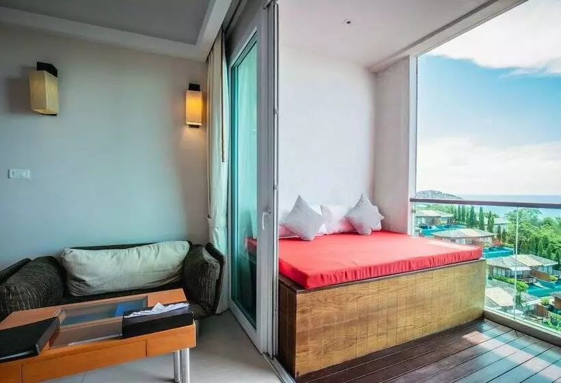 اتاق لوکس با چشمانداز دریا, Kc Resort & Over Water Villas