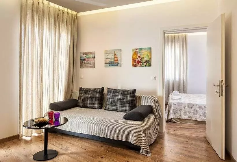 バルコニー付き１ベッドルームアパートメント, Elina Hotel Apartments