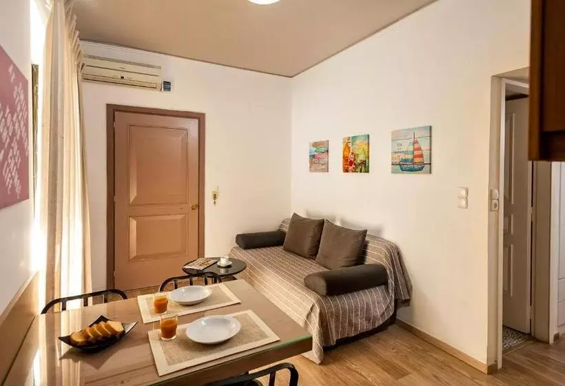 バルコニー付２ベッドルームアパートメント, Elina Hotel Apartments
