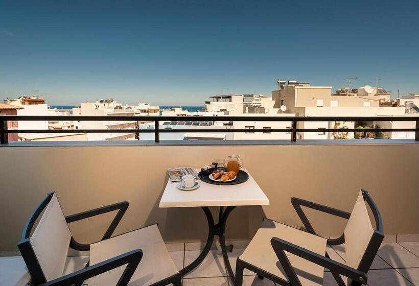 شقة غرفة نوم واحدة مزودة بشُرفة, Elina Hotel Apartments