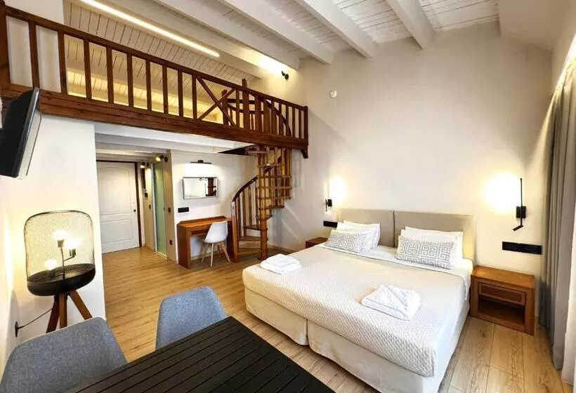 バルコニー付き１ベッドルームアパートメント, Elina Hotel Apartments