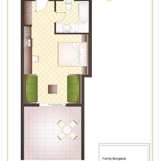 패밀리 방갈로 바다 전망, Sunshine Corfu Hotel & Spa All Inclusive