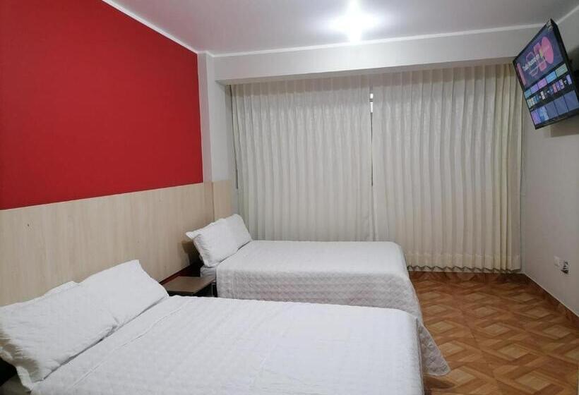 חדר סטנדרט שתי מיטות זוגיות, Hostal Terraoro