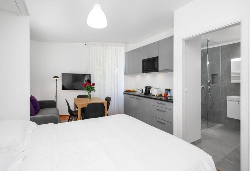 Студия Стандарт, The Studios Montreux   Swiss Hotel Apartments