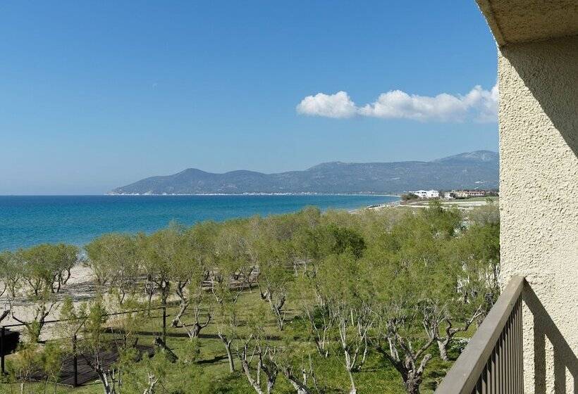 غرفة ديلوكس مطلّة علي البحر, Doryssa Seaside Resort