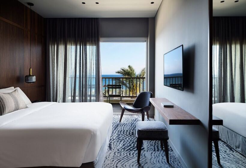 غرفة ديلوكس مطلّة علي البحر, Doryssa Seaside Resort