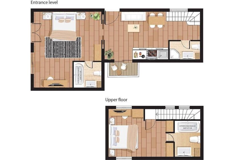 带1个卧室的带海景的公寓, Grecotel Plaza Beach House, Grecotel Apartments