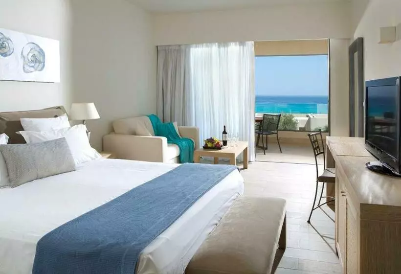 オーシャンビューのプレミアムルーム。, Aquagrand Exclusive Deluxe Resort Lindos   Adults Only
