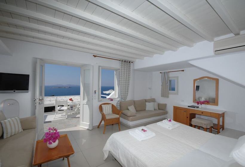 수피리어 패밀리 룸 바다 전망, Mykonos View
