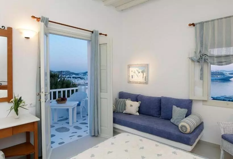 اتاق استاندارد با چشم‌انداز دریا, Mykonos View