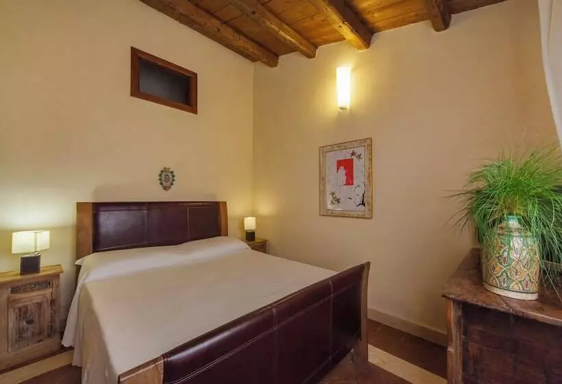 اتاق استاندارد با چشم‌انداز باغ, Villa Dei Papiri Fonte Ciane