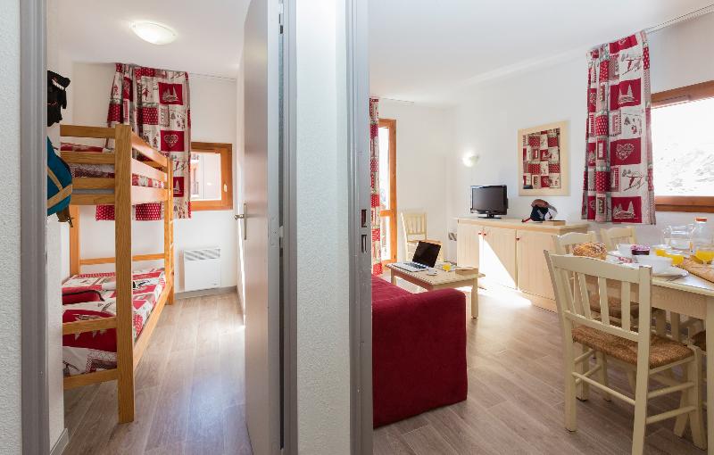 带2个卧室的公寓, Résidence Odalys Les Lumières De Neige