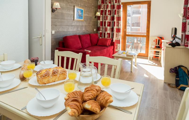 带2个卧室的公寓, Résidence Odalys Les Lumières De Neige