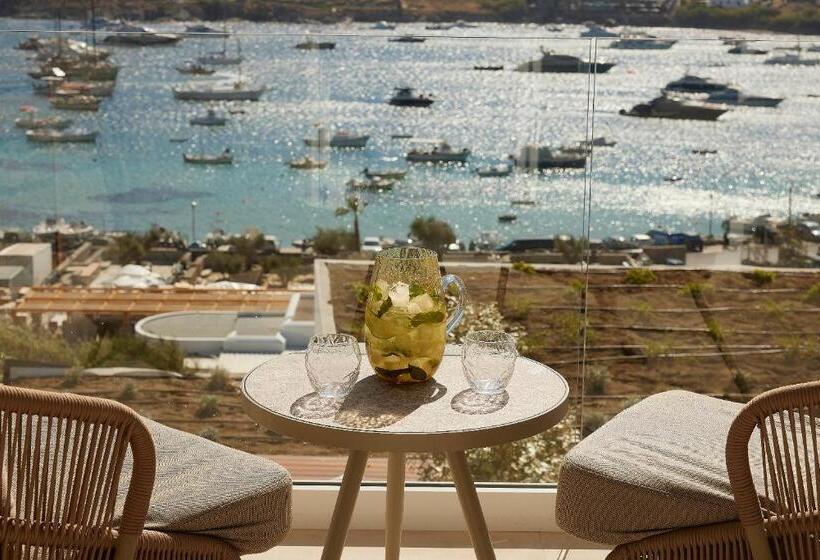 带海景的标准房, Once In Mykonos  Designed For Adults
