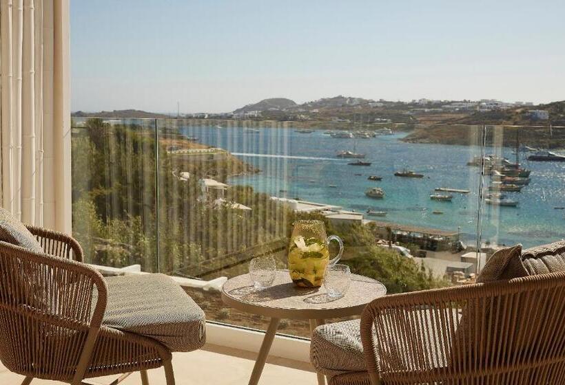 带海景的标准房, Once In Mykonos  Designed For Adults