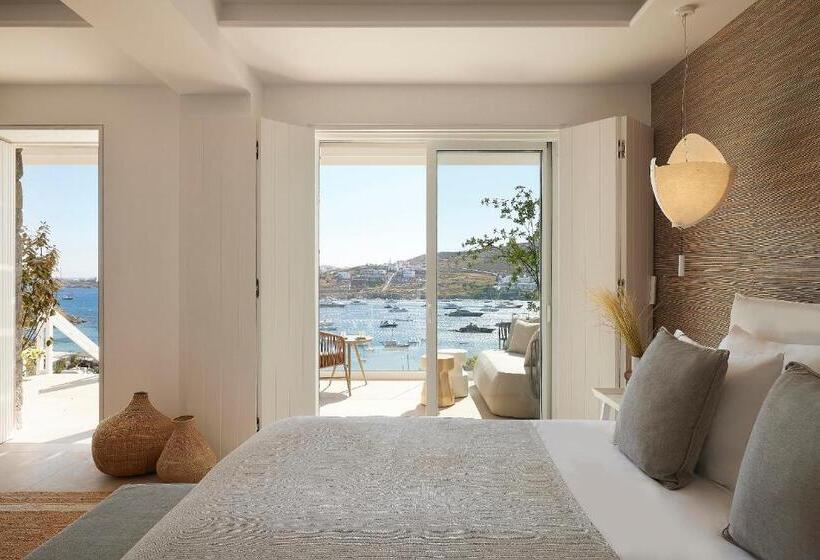 带海景的高级套房, Once In Mykonos  Designed For Adults