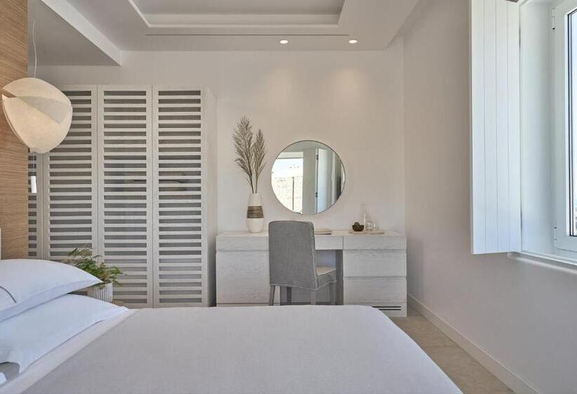 带海景及按摩浴缸标准房间, Once In Mykonos  Designed For Adults