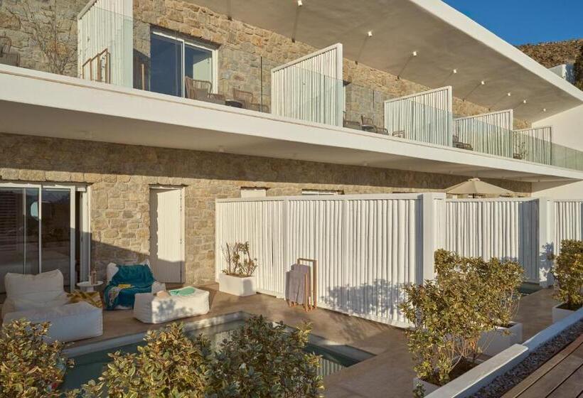 标准间侧面带海景, Once In Mykonos  Designed For Adults