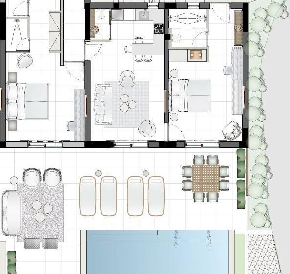 2 Bedrooms Suite Sea View, Once In Mykonos  Designed For Adults