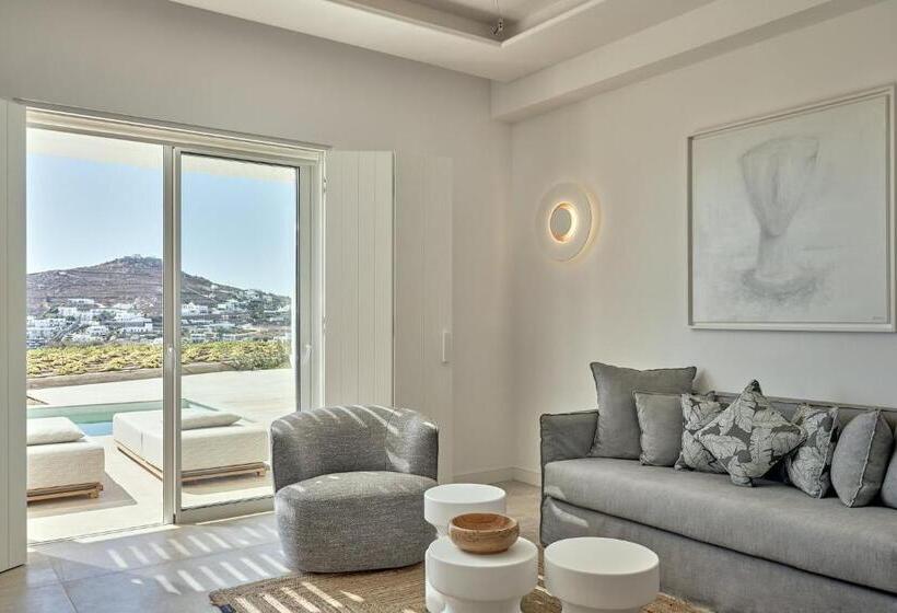 2 Bedrooms Suite Sea View, Once In Mykonos  Designed For Adults