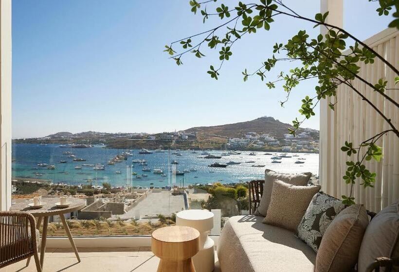 带海景的高级套房, Once In Mykonos  Designed For Adults