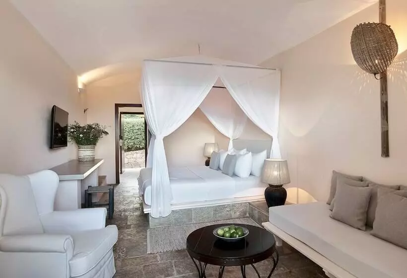 ویلای استاندارد با چشم‌انداز باغ, Grecotel Luxme Daphnila Bay