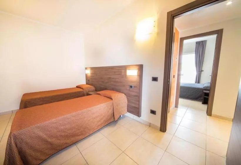 テラスつきの2ベッドルームアパートメント, Diano Sporting Apartments