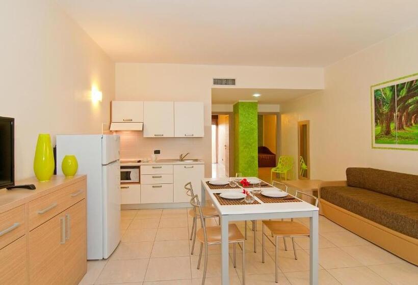 带露台两卧公寓, Diano Sporting Apartments