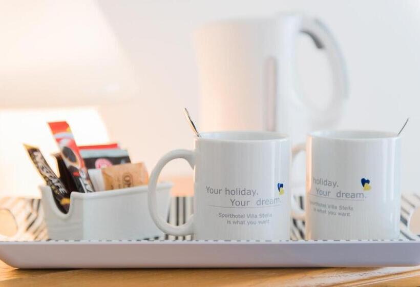 חדר סופריור נוף לבריכה, Sporthotel Villa Stella