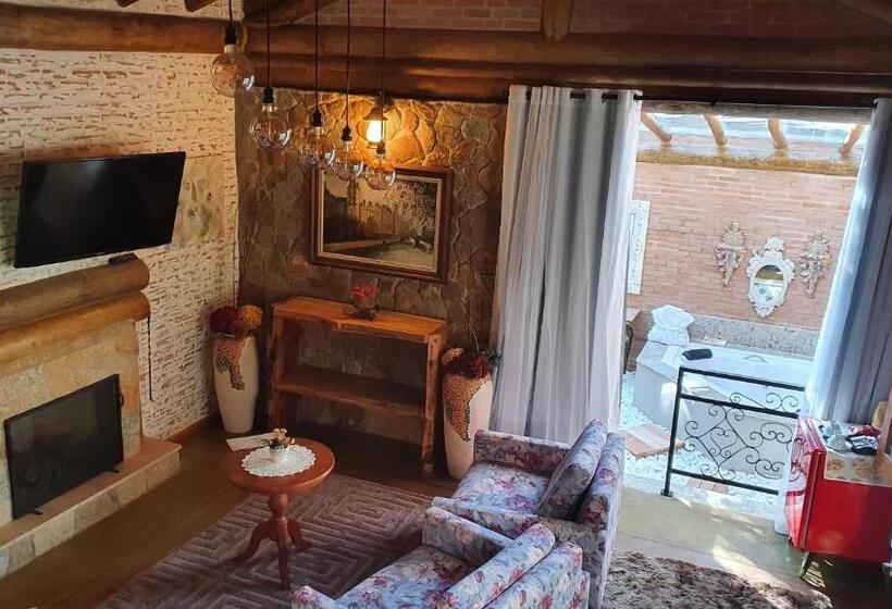 شاليه سوبيريور غرفة نوم واحدة, Pousada Alto Da Neblina