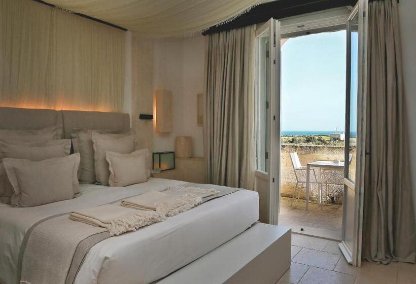 Номер Deluxe Вид на Море, Borgo Egnazia