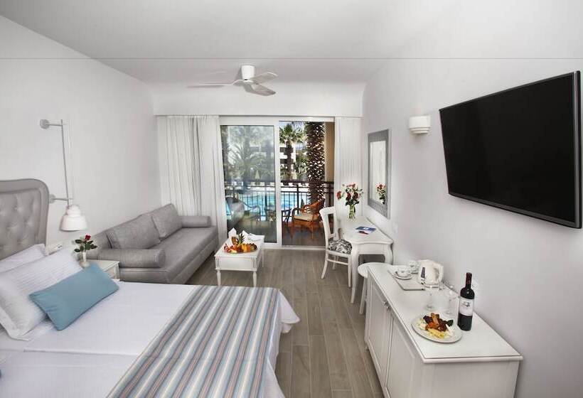 غرفة قياسية مطلّة علي حمام السباحة, Rethymno Palace