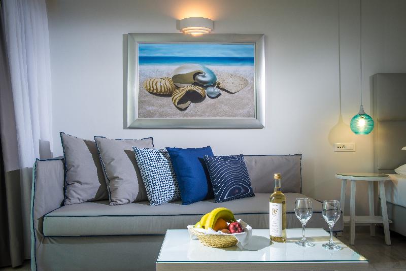 غرفة قياسية مطلّة علي البحر, Rethymno Palace