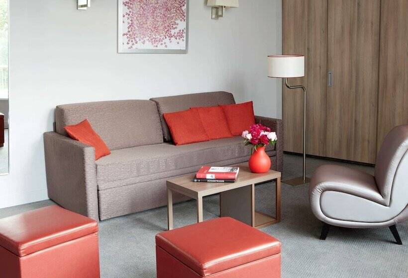 1침실 아파트 도시 전망, Aparthotel Adagio Vienna City