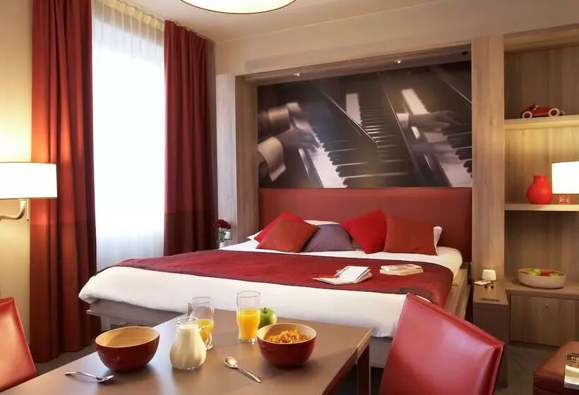 1 Bedroom Apartment City View, Aparthotel Adagio Vienna City