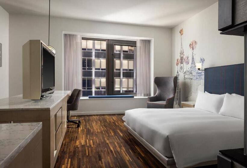 스탠다드 룸 킹사이즈 침대, Hyatt Centric Wall Street New York