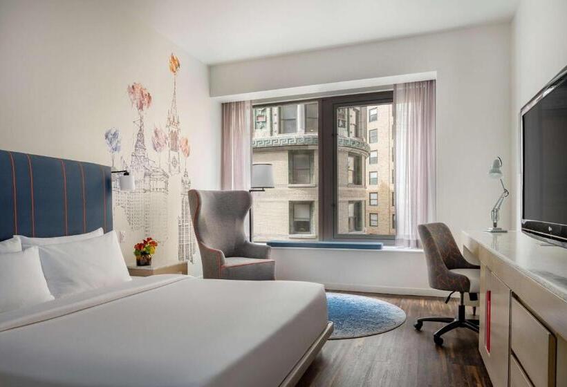 带大床的标准间, Hyatt Centric Wall Street New York