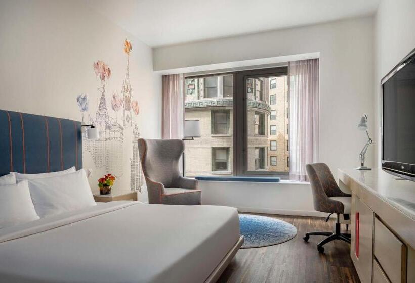اتاق استاندارد با تخت بزرگ, Hyatt Centric Wall Street New York