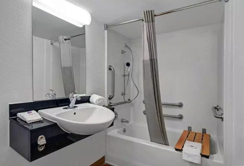 اتاق استاندارد برای معلولان, Motel 6 Cutler Bay, Fl