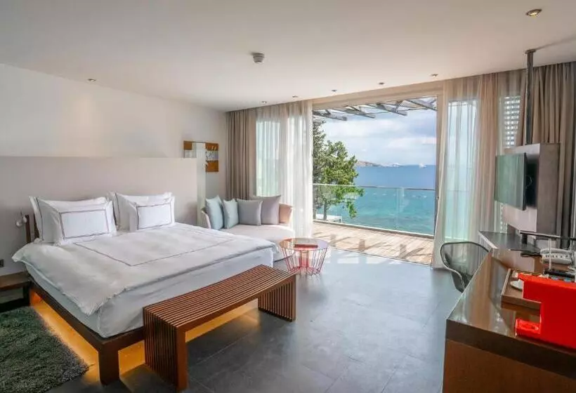 Superior-huone Merinäkymä, Kuum Hotel & Spa