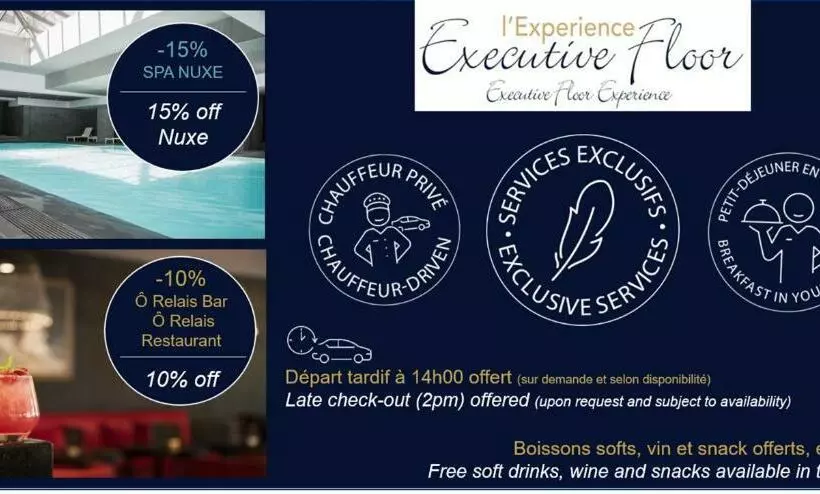 メゾネットスイート, Relais Spa Chessy Val D Europe