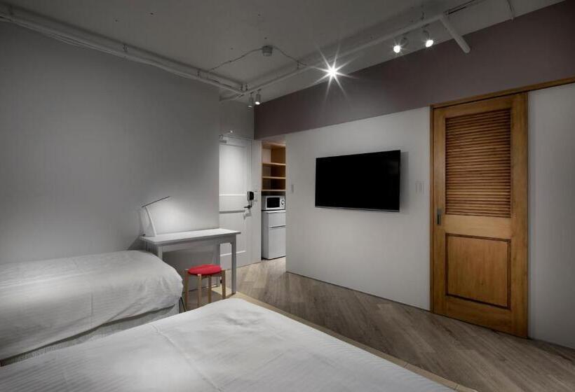 غرفة كومفورت ثلاثية, Shinjuku City Hotel N.u.t.s Tokyo