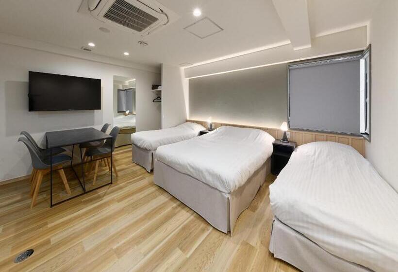 Трехместный Номер Комфорт, Shinjuku City Hotel N.u.t.s Tokyo