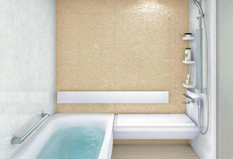 غرفة ديلوكس عائلية, Shinjuku City Hotel N.u.t.s Tokyo