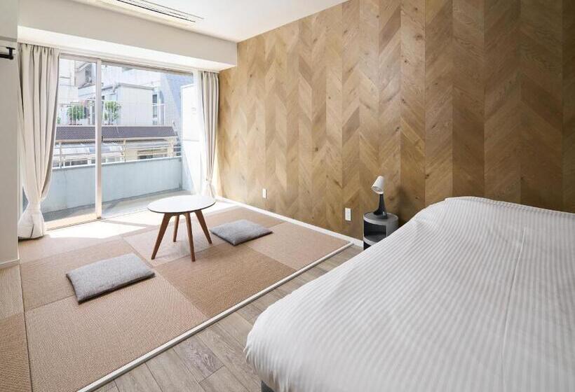 غرفة ديلوكس عائلية, Shinjuku City Hotel N.u.t.s Tokyo