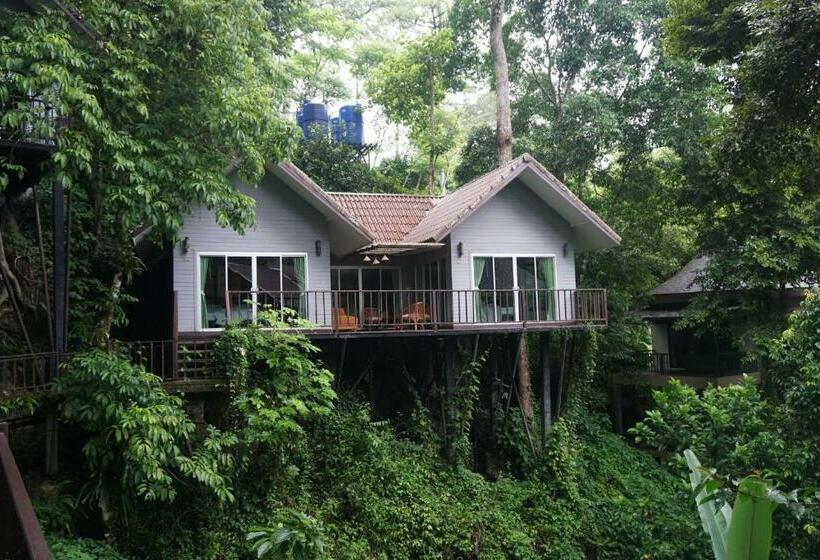 בונגלו משפחתי, Rock And Tree House Resort