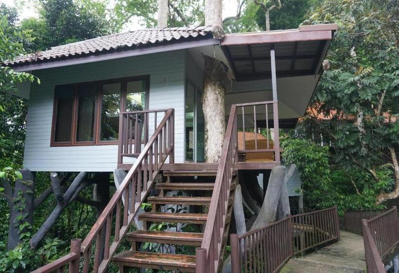 בונגלו משפחתי, Rock And Tree House Resort