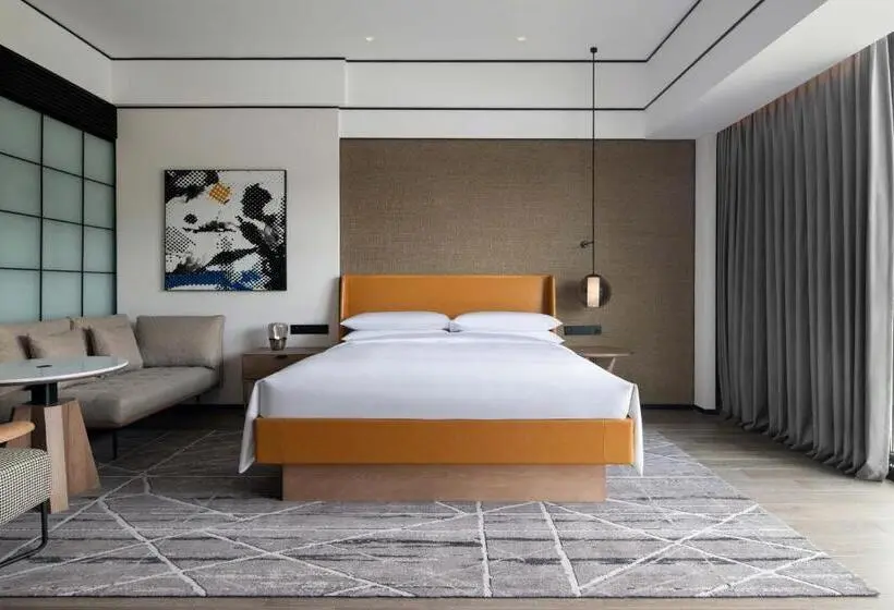 キングサイズベッドのクラブルーム, Sheraton Mianyang