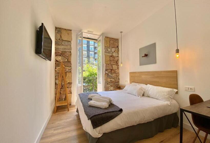 带海景的标准工作室, Mirandoalaconcha Rooms