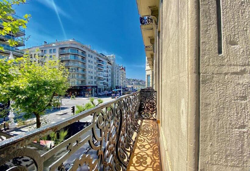 带海景的标准工作室, Mirandoalaconcha Rooms